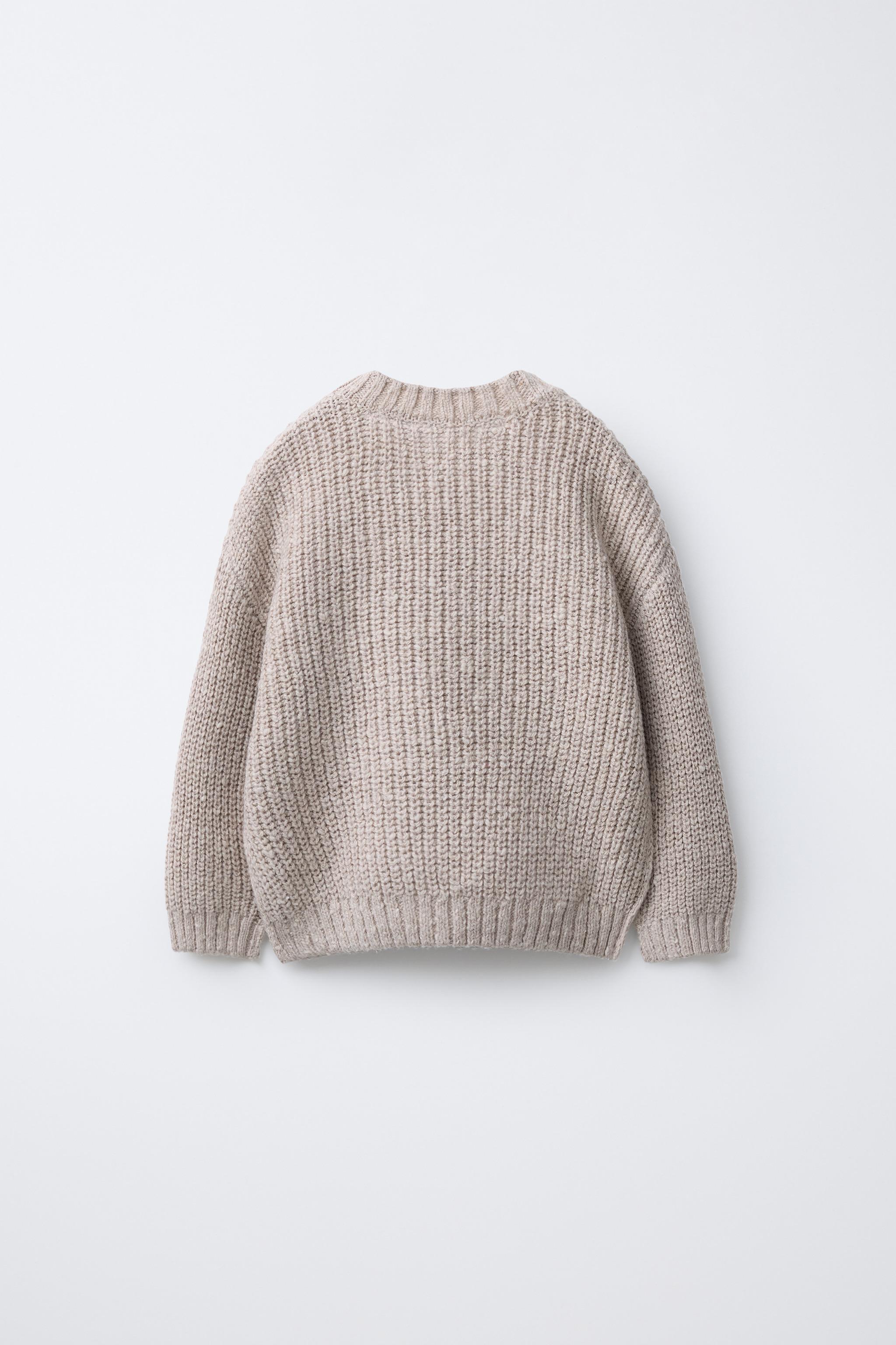 CHUNKY KNIT JUMPER WITH WOOL